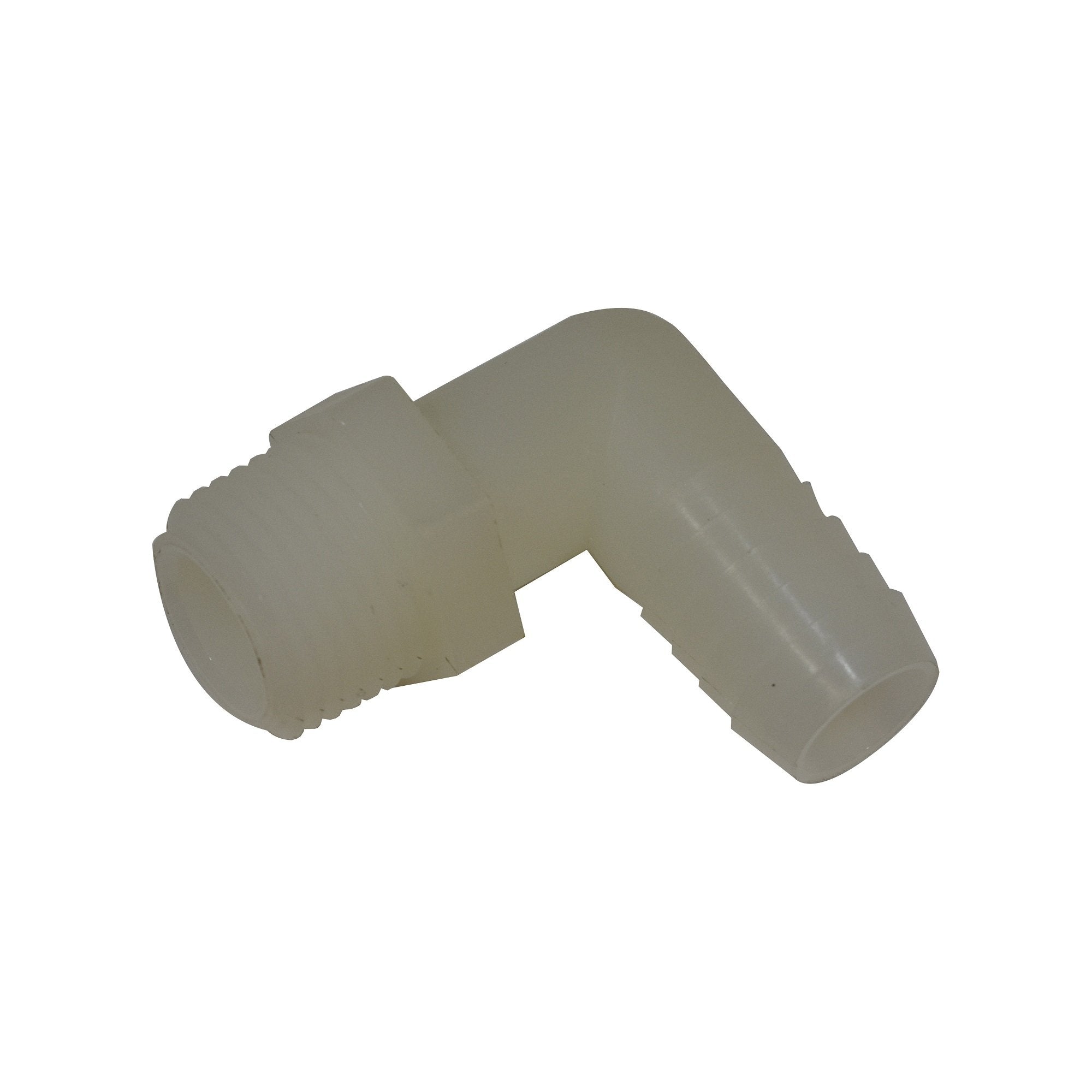 C-Dax Part – Elbow 5/8 Inch (16mm) Hosetail x 1/2 Inch Thread Nylon