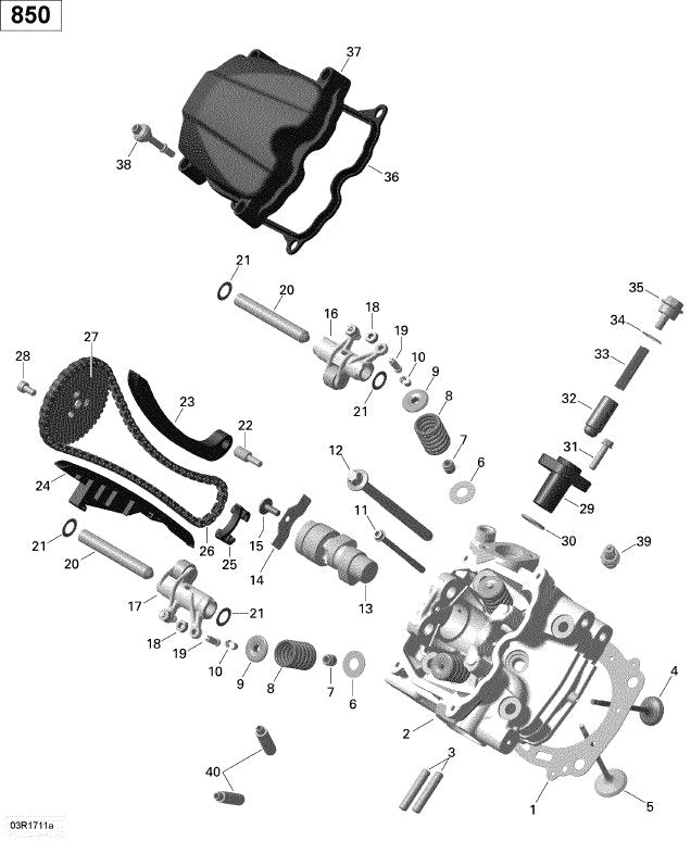 Can-Am | Rocker Cover Gasket | Oem 420630260