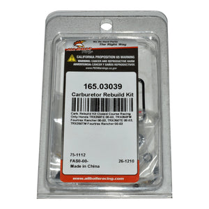Carburetor Repair Kit – Honda TRX 350   2000 – 2003