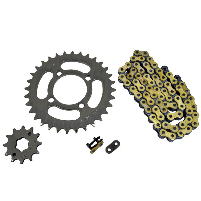 Chain and Sprocket Kit | Yamaha | 125 Breeze | Grizzly 2004-13
