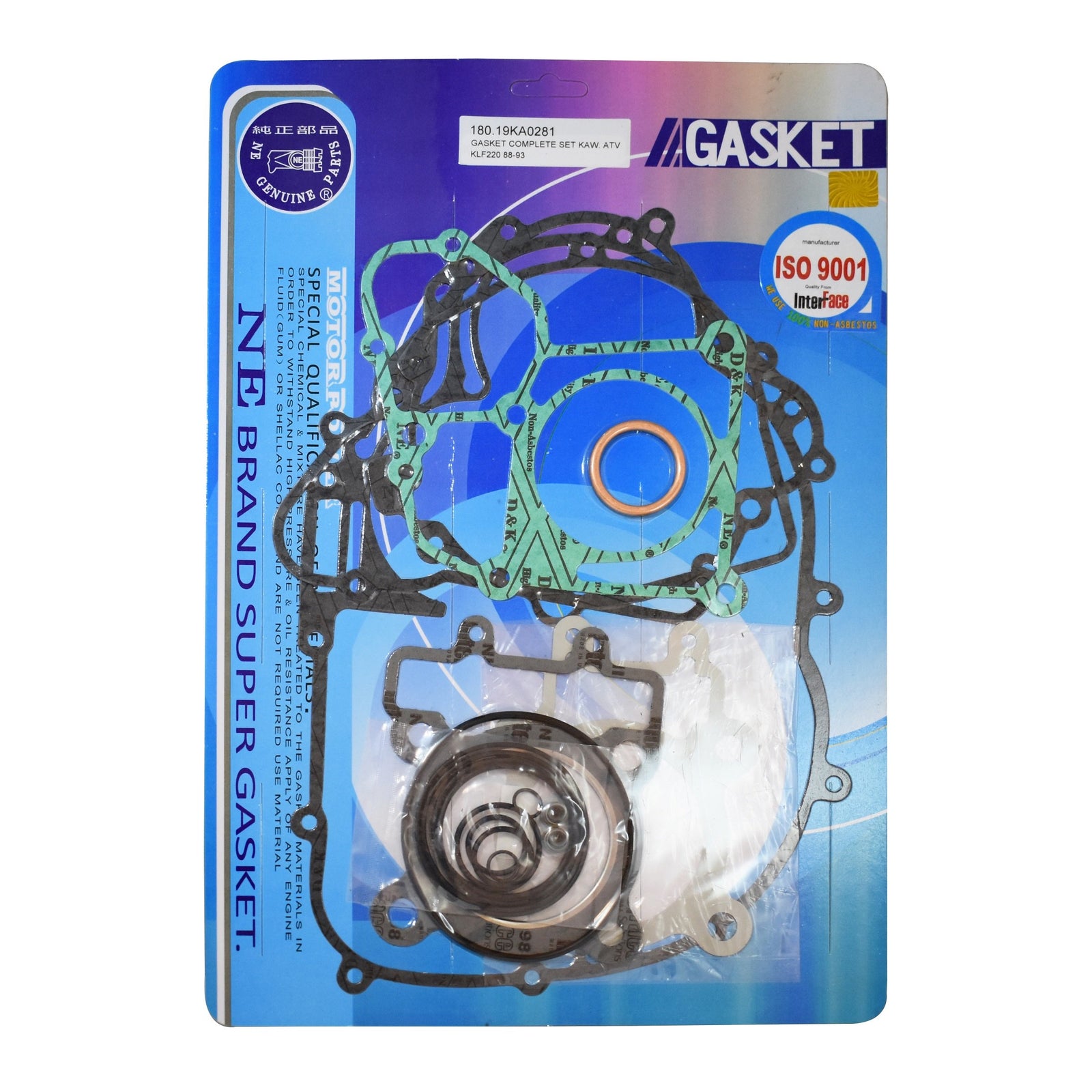 Complete Gasket Kit – Kawasaki KLF 220  1988 – 2002