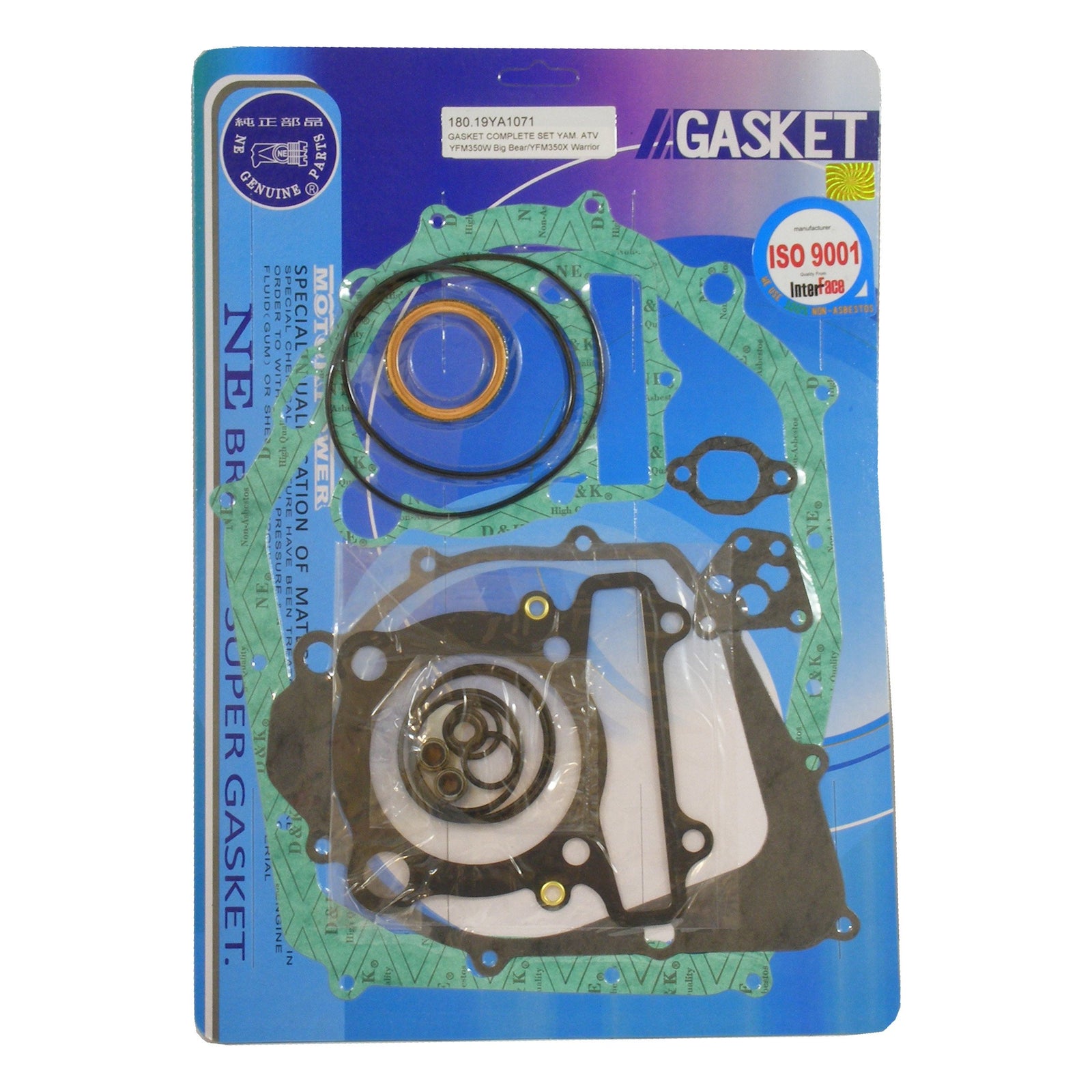 Complete Gasket Kit – Yamaha YFM 350 FW / 400 FW   1993 – 1998