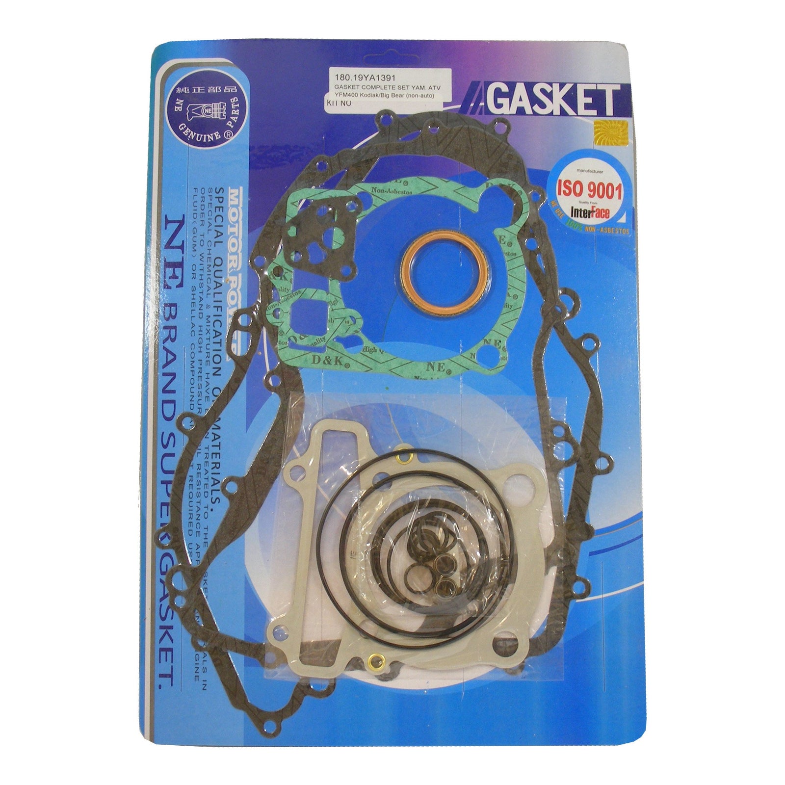 Complete Gasket Kit – Yamaha YFM 400 Big Bear/Kodiak  (Non Auto) 2000 – 2010