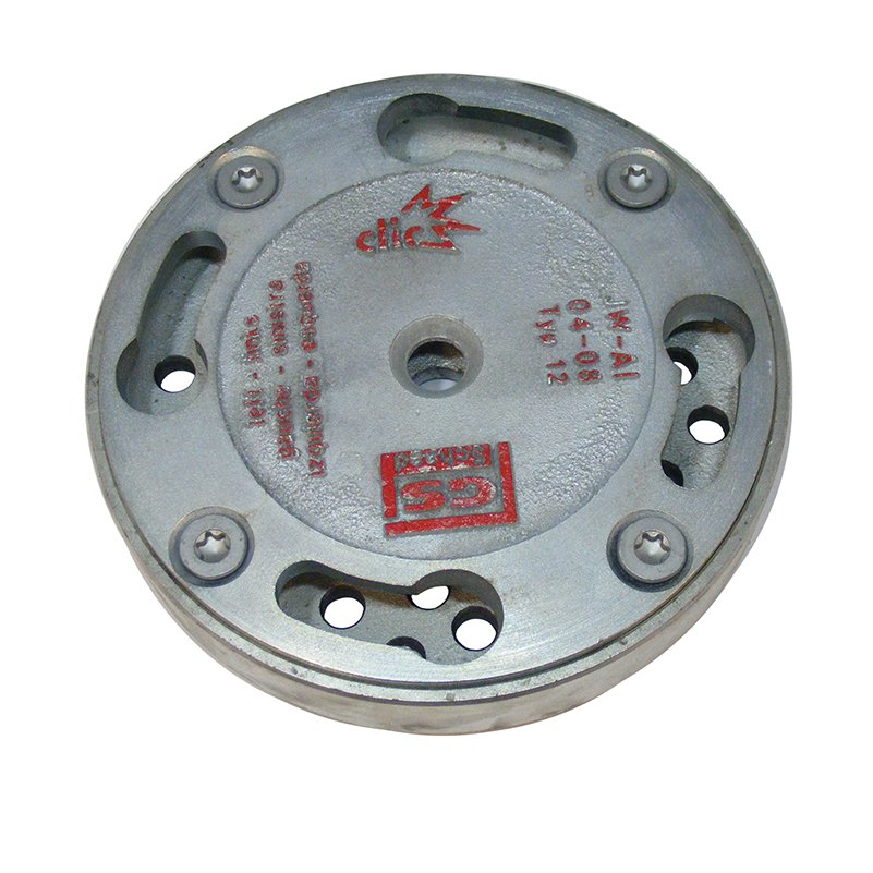 Clic Dual Wheel System L/H Coupling Case Plate / Pie Dish