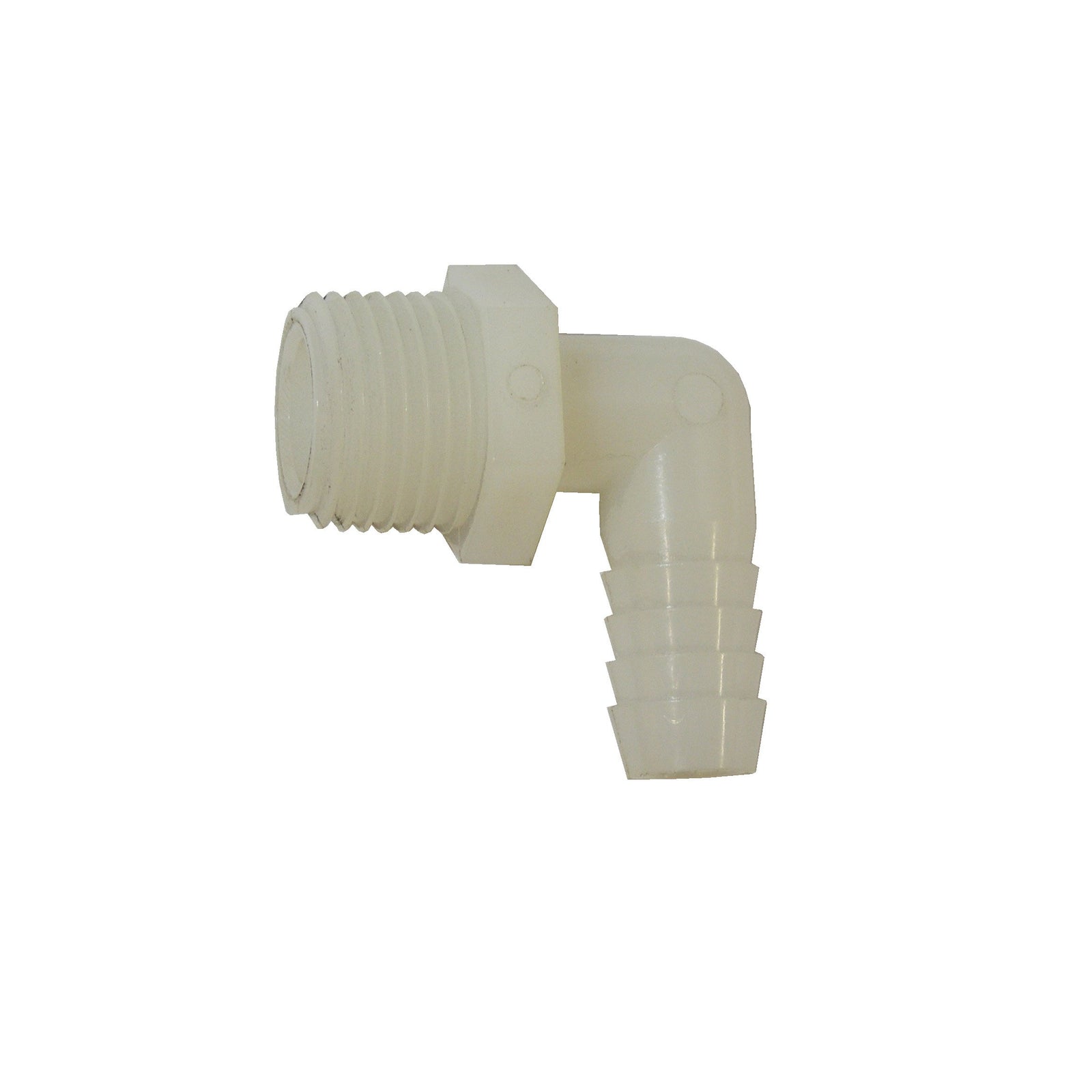 Fimco Parts And Accessories – Nylon Elbow Fitting 1/2 MNPT x 1/2 HB