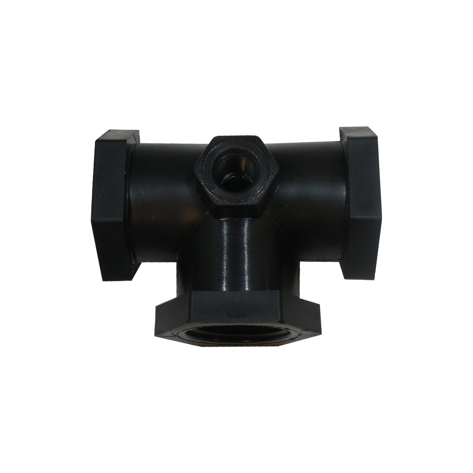 Fimco Parts And Accessories – Poly Tee 3/4 Inch FNPT With Port