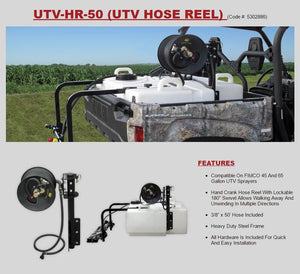 Fimco UTV HOSE REEL Hand Crank UTV-HR-50