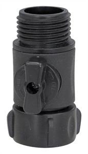 Fimco | Black Nylon | Shut-off Valve with Swivel