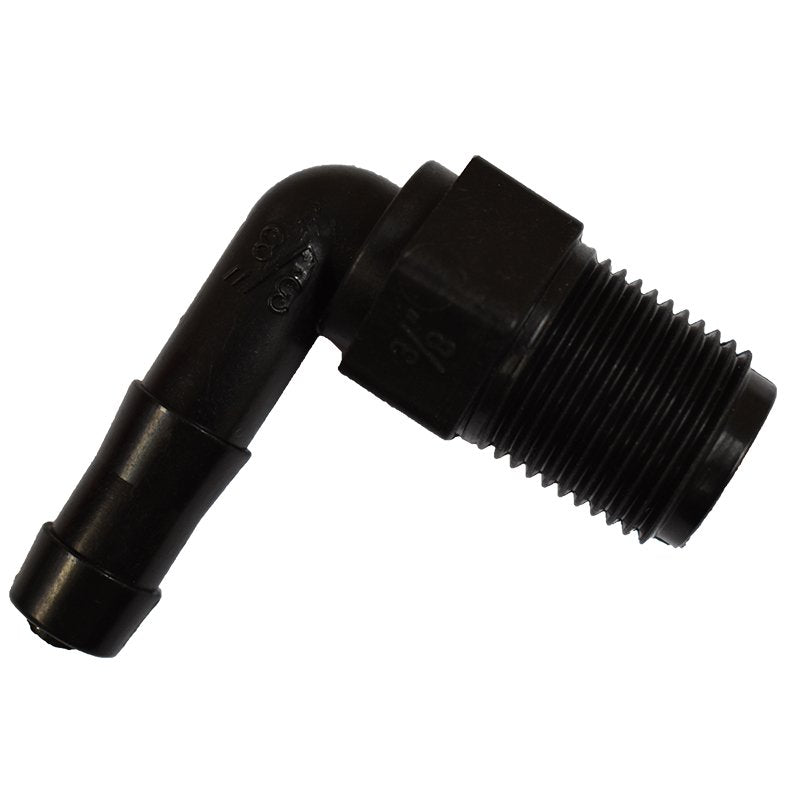 Fimco | Poly Elbow 3/8 inch MNPT x 3/8 inch HB