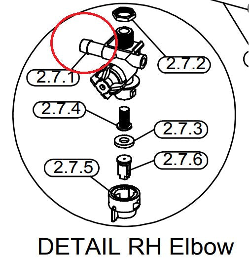 Fimco | Quick TeeJet Nozzle, 1/2in | Single Right | Part of ATVBK-710