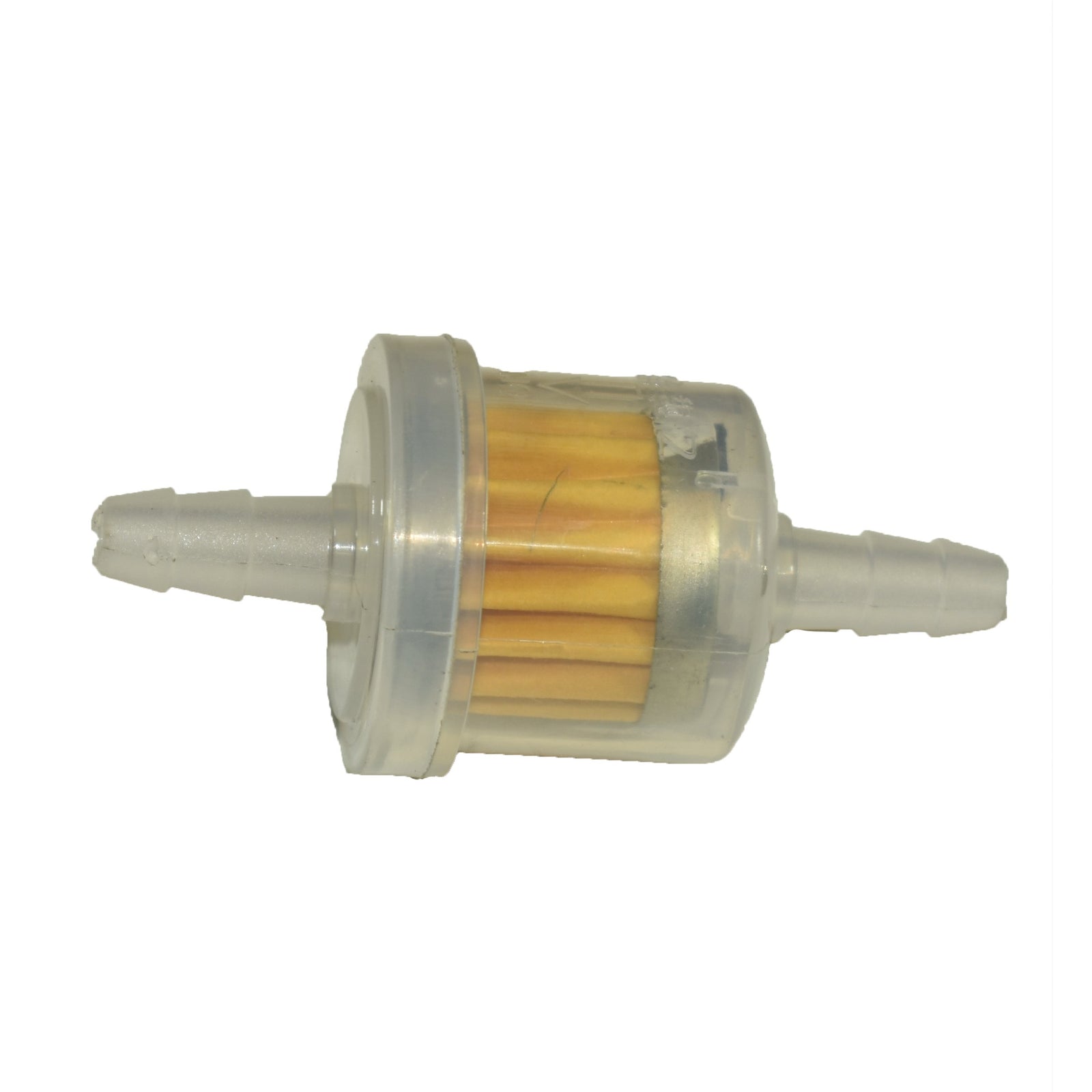 Fuel Filter Nylon 1/4 inch 2.5 inch Long ( See-through Type)