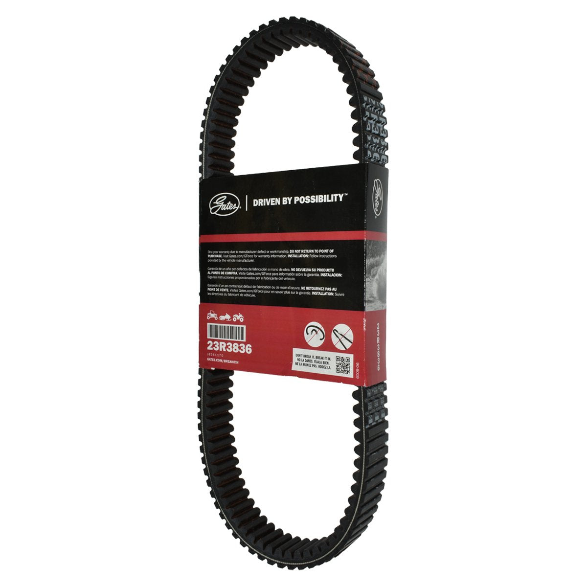 Gates REDLINE CVT Belt 23R3836 Polaris Sportsman / Scrambler
