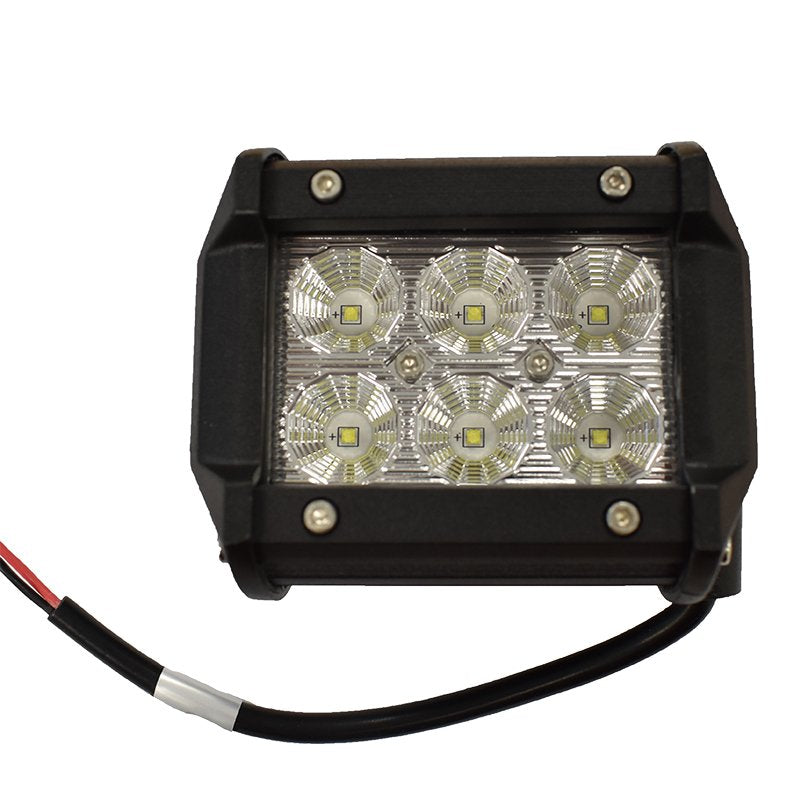 HYPER LED Single Flood Light 18W 12v 95mm x 65mm x 65mm