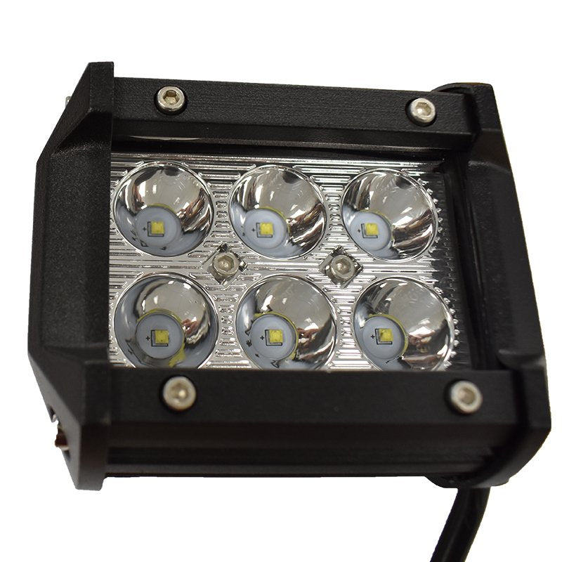 HYPER LED Single Spot Light 18W 12v 95mm x 65mm x 65mm