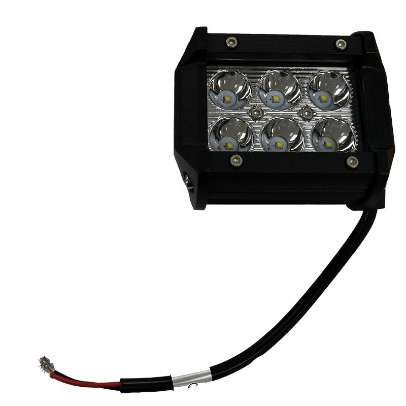 HYPER LED Single Spot Light 18W 12v 95mm x 65mm x 65mm
