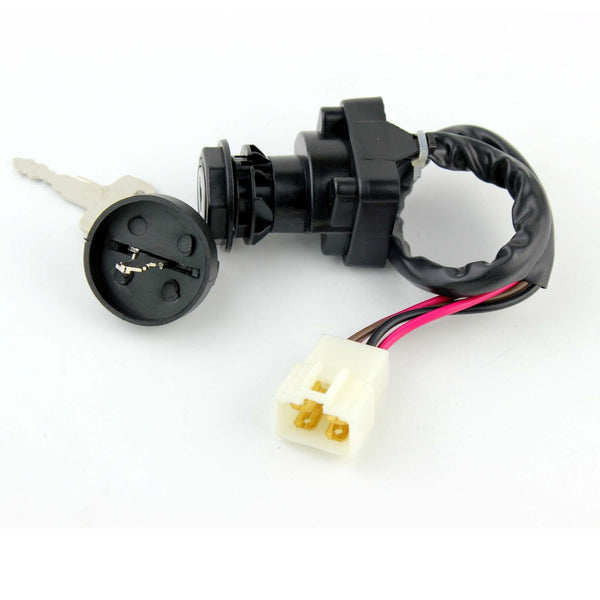 thumbnail image 2 of Caltric Ignition Key Switch For Polaris Sportsman 400L 1997 ATV – 4110209, SW110AA1006, 4-Pin, Off-On, 2 Shift 2 of 6