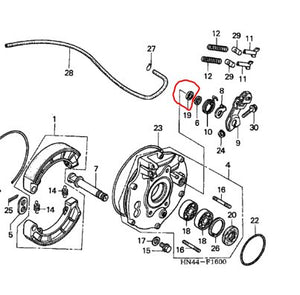 Seal | 17x23x3 | Honda | Oem 91206-968-003