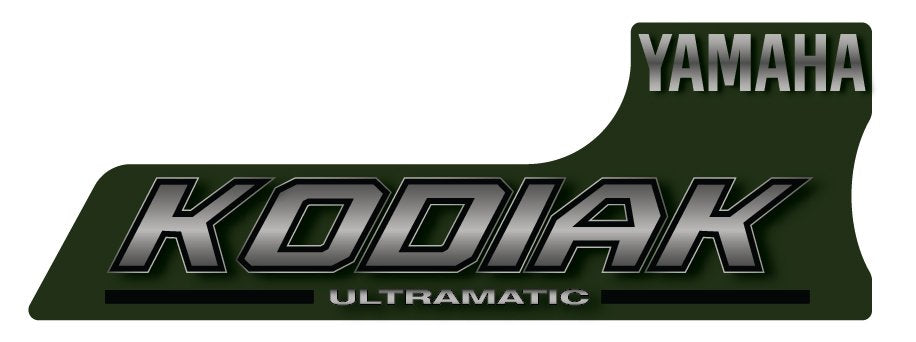 Sticker – Yamaha Kodiak 400/450 Ultramatic – R/H Tank – Green