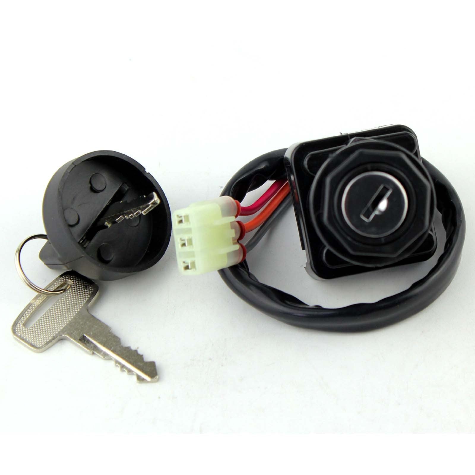 Three Position Ignition Key Switch For Suzuki LTZ250 Quadsport LTF250 Quadrunner