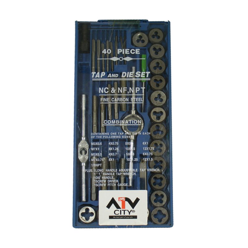 Tap And Die Set – 40 Piece