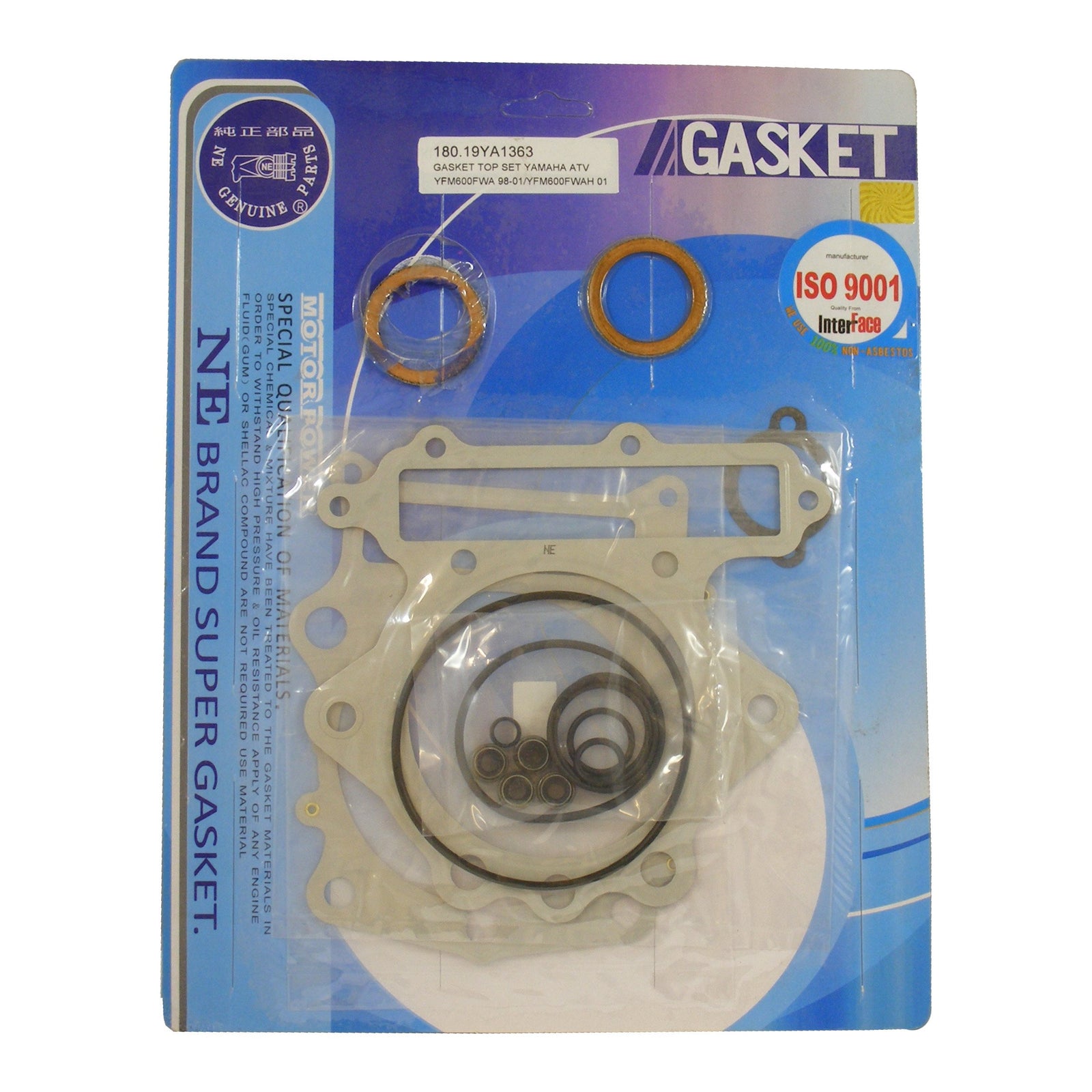 Top Gasket Kit – Yamaha YFM 600 Grizzly  1998 – 2001