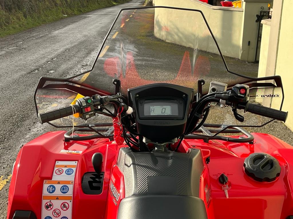 Universal ATV Windscreen (Non Cut-Out) | Cobra ProTEK