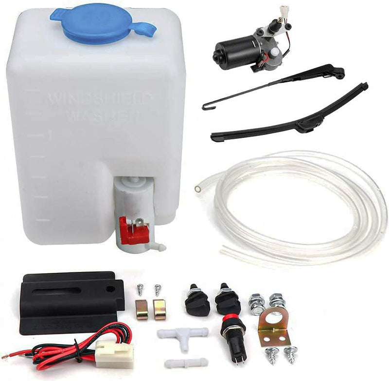 Windscreen Wiper and Washer Kit Universal