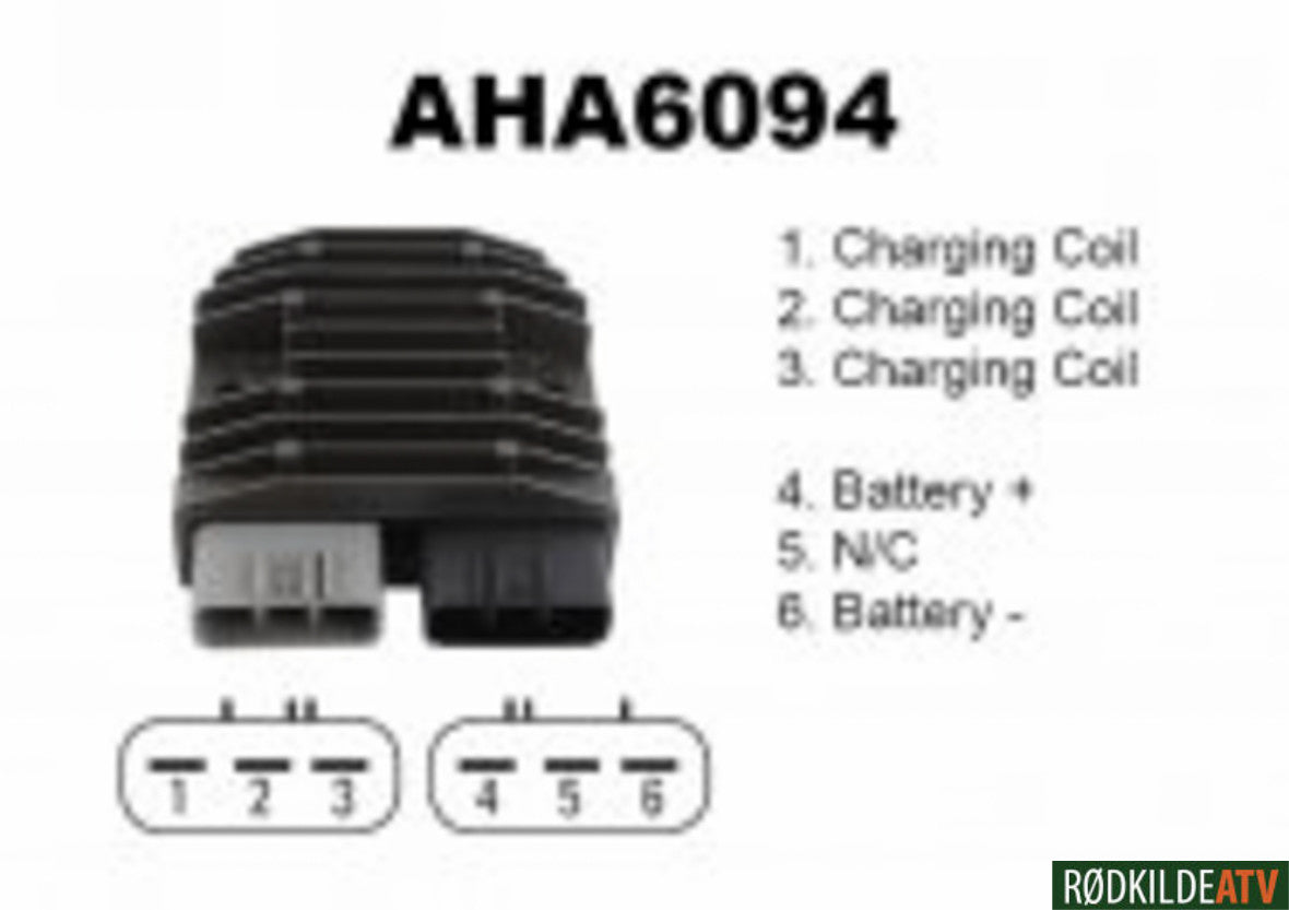 157.0120 - Acity Reg/Rec TRX 420FM/FE/'TE, 31600-HP5-601 - Rødkilde ATV