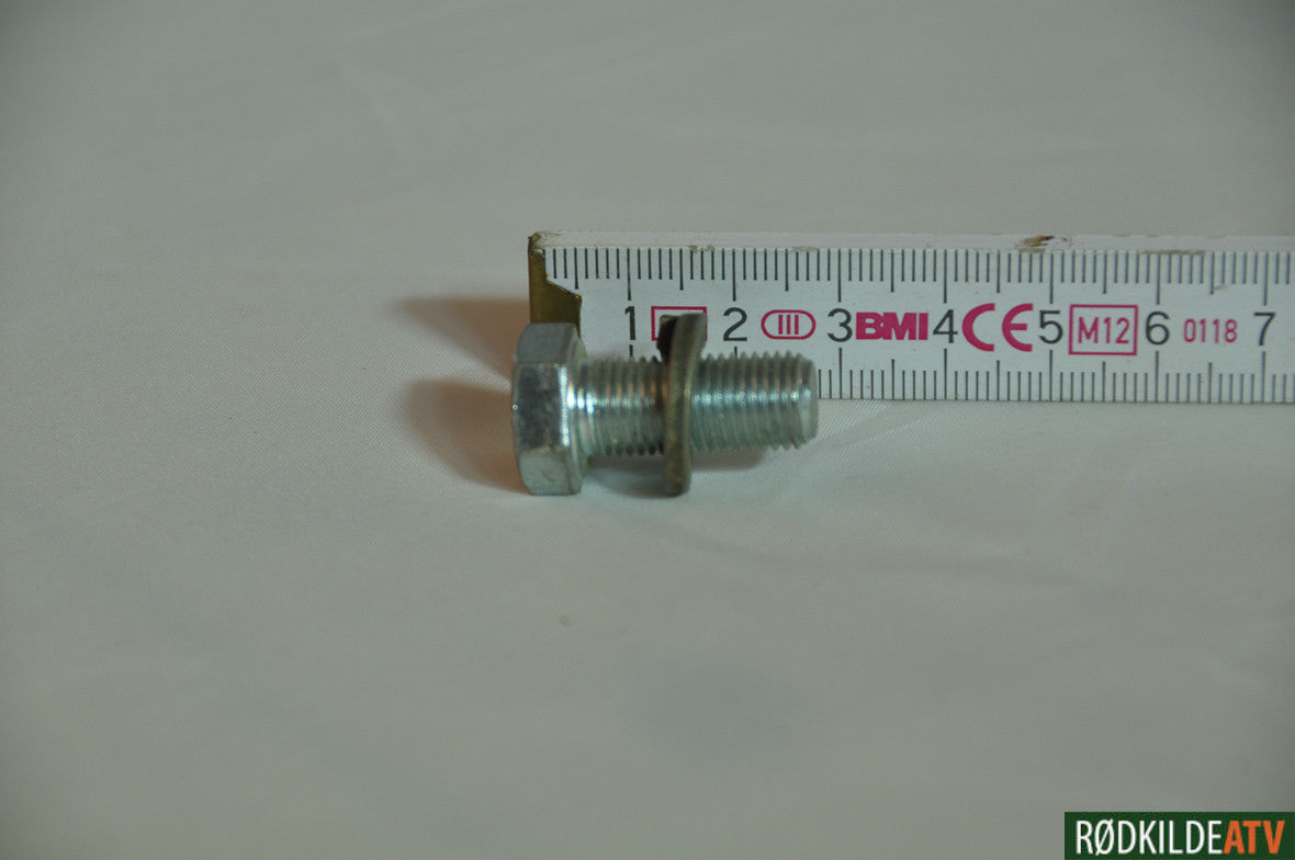 202134 - Hex Head Bolt, 3/8" x 7/8" NF (Blade Bolt for Models 003700, 003701, H40B, E60B, & H60T) Kunz Bolt til kniv på Finish Cut - Rødkilde ATV