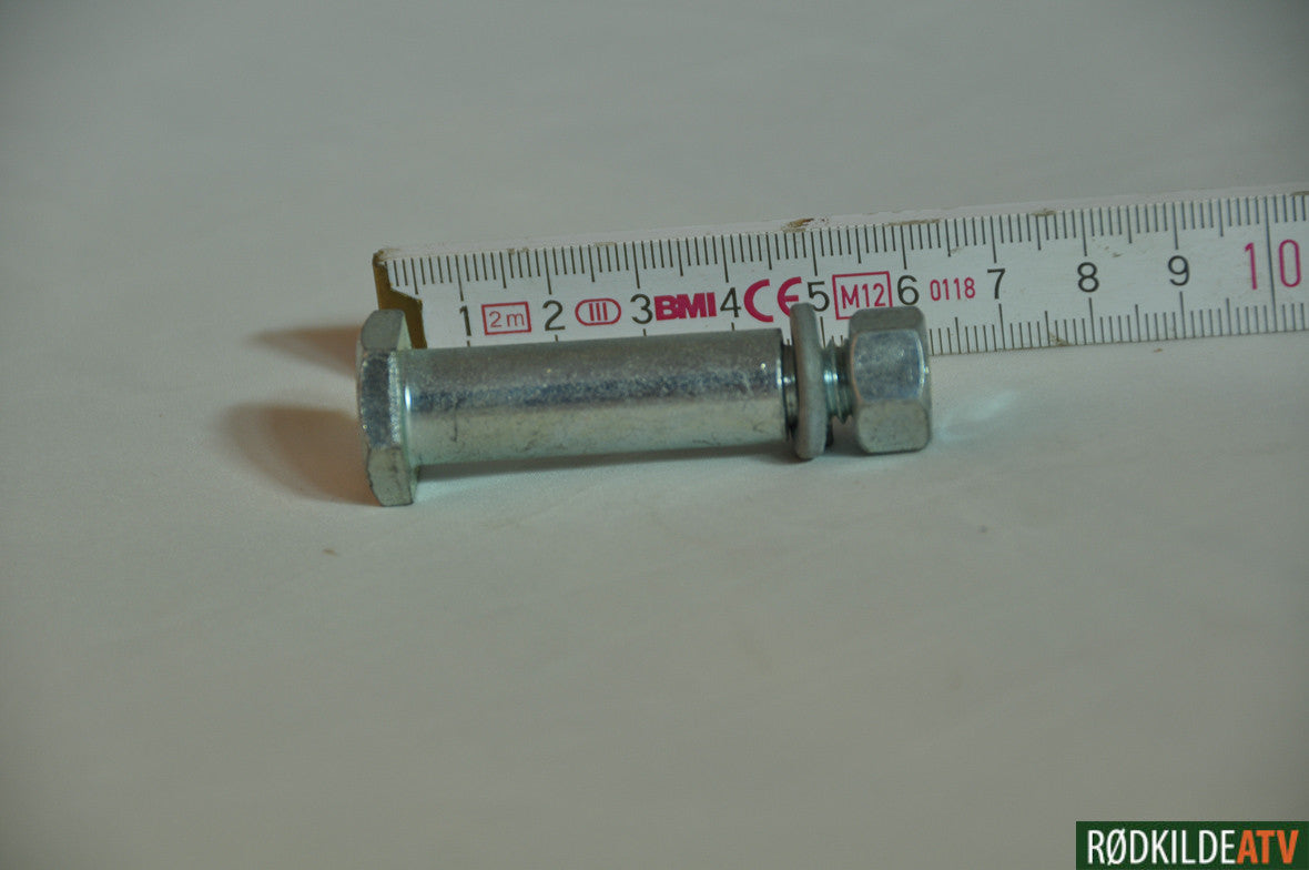 204000 - Shoulder Bolt, 1/2" x 1-5/8" Shoulder Length  (Bolt til sort støttehjul Finish Cut). Kun bolt, husk møtrik  212002 - Rødkilde ATV
