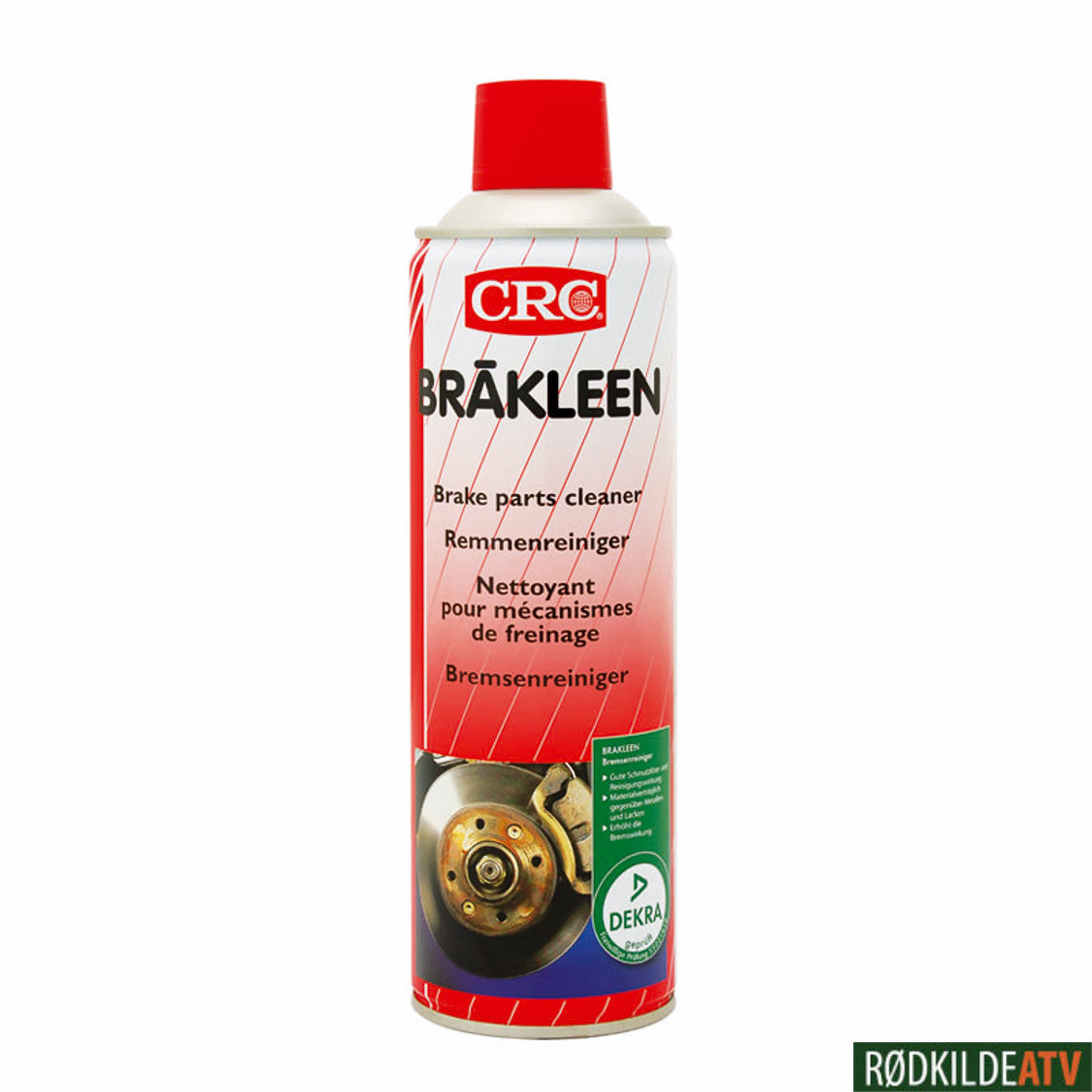 210.0040 - CRC Brakleen 500ml. Bremserens - Rødkilde ATV