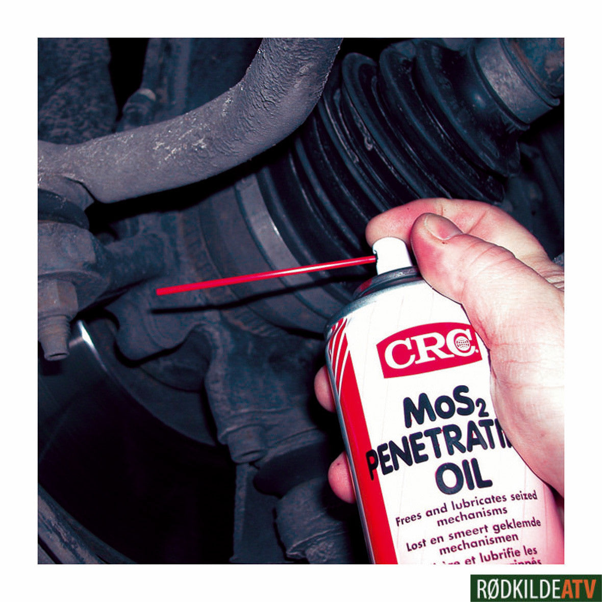 210.0080 - CRC PENETRATING OIL + MOS2 AUT 300 ML - Rødkilde ATV