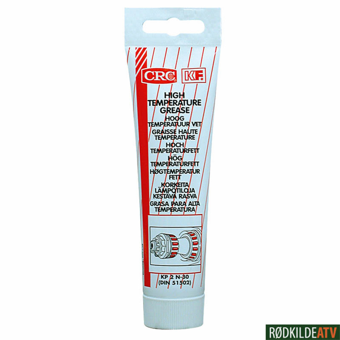 210.0140 - CRC HIGH TEMPERATURE GREASE 100 ML - Rødkilde ATV