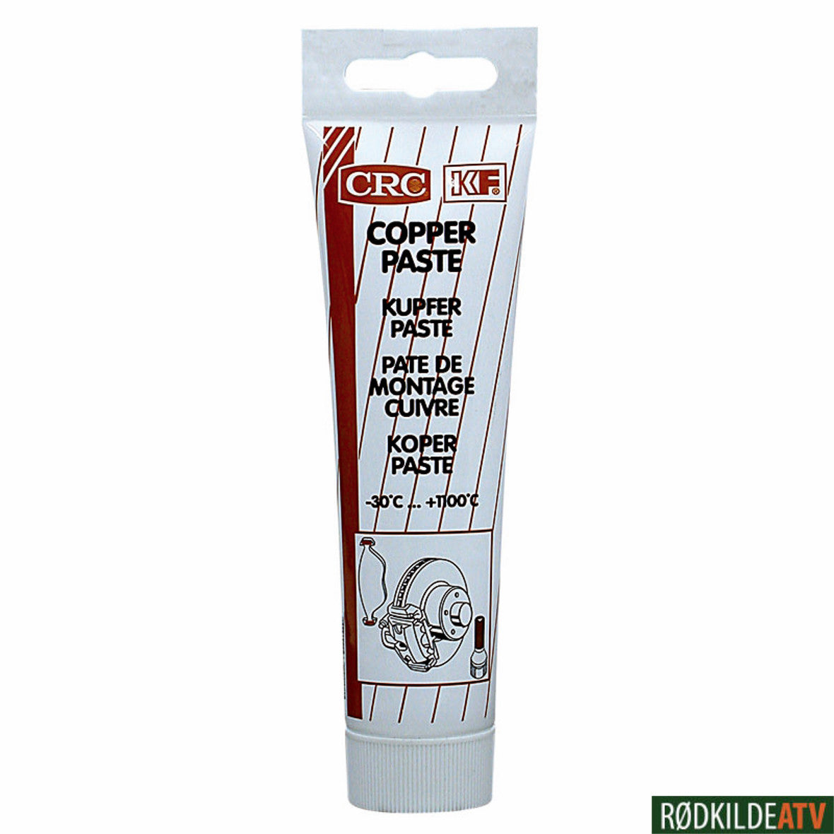 210.0250 - CRC COPPER PASTE 100 ML ( TUBE ) - Rødkilde ATV