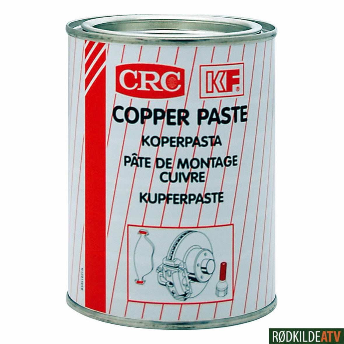 210.0270 - CRC COPPER PASTE 500 GRM - Rødkilde ATV