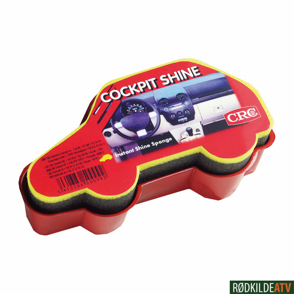 210.0540 - CRC COCKPIT SHINE SPONGE - Rødkilde ATV
