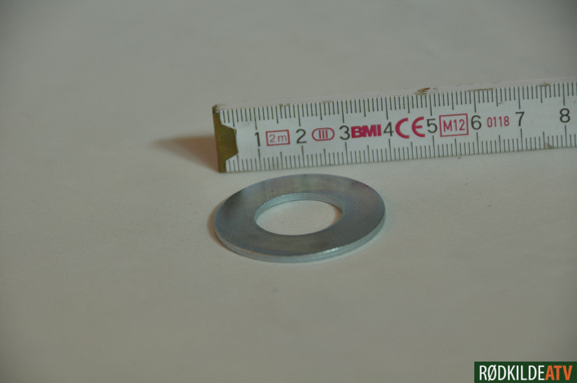 214007 - Kunz washer .751 (Skive - Sidder på Finish Cut forhjul over og under låsesplit på drejearm) - Rødkilde ATV