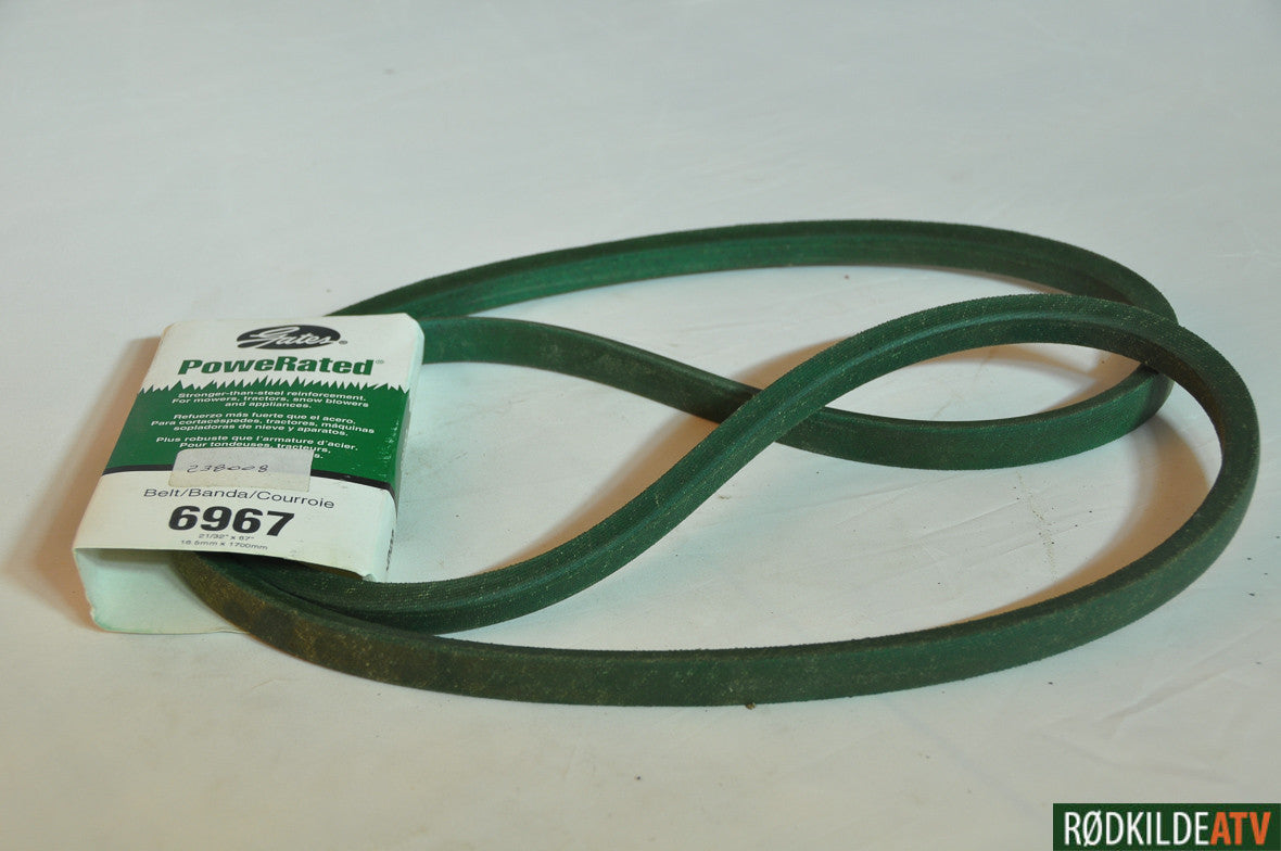 238008 - Kunz Drivrem til Finish Cut H40B - Rødkilde ATV