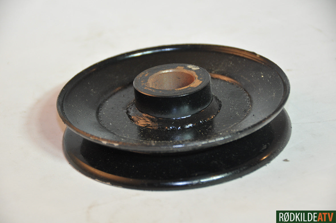 241010 - Kunz "V" sheave, 5" diam. Remskive Rough Cut alle modeller - Rødkilde ATV