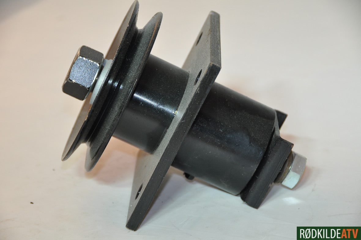 258023 - Kunz spindle assy - komplet lejehus inkl aksel til Rough Cut MR44 - Rødkilde ATV