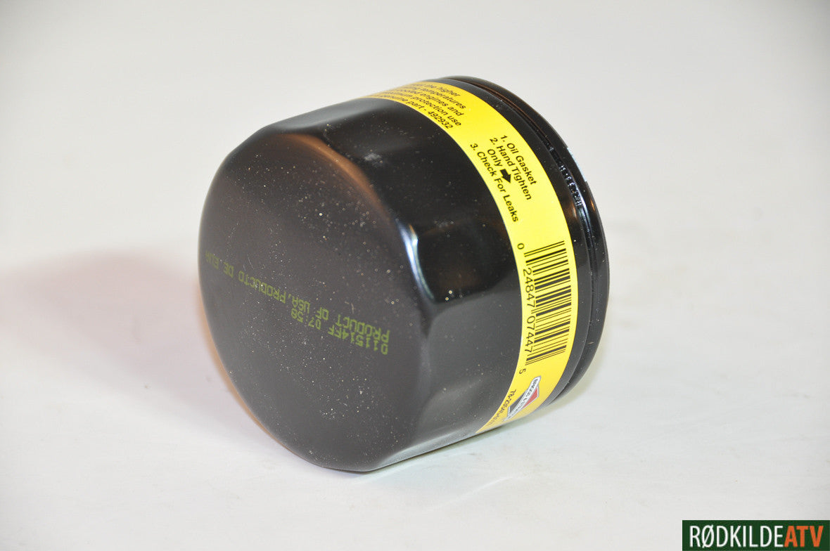 492932S - Oliefilter til Briggs 19.5HP 1-cyl/22/23HP 2-cyl B&S (Kunz 257516 ) - Rødkilde ATV