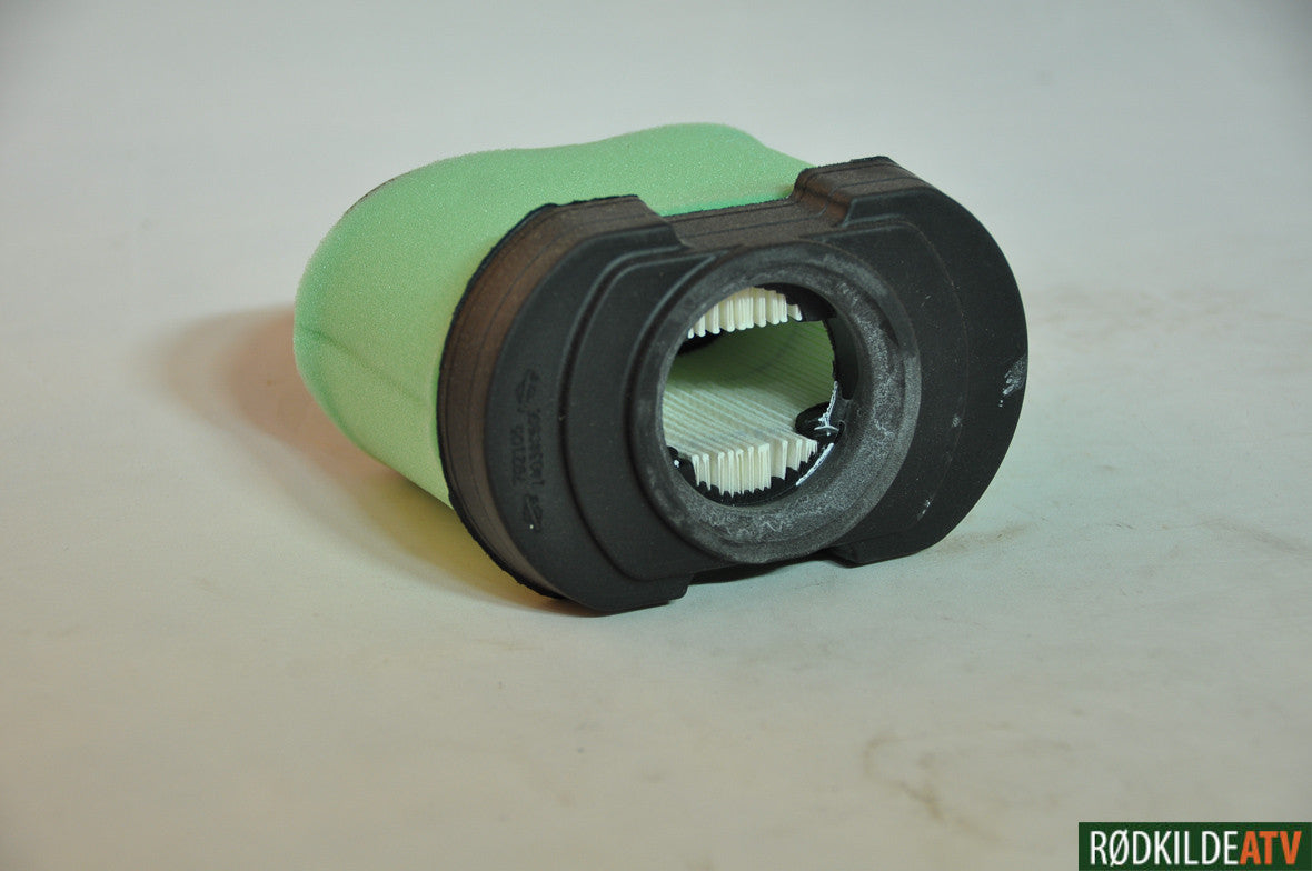 792105 - Luftfilter 23HP Briggs Intek Professional (used from 2014 - 2015) - Oval canister style air filter til Rough Cut MR 55 inkluderer precleaner - Rødkilde ATV