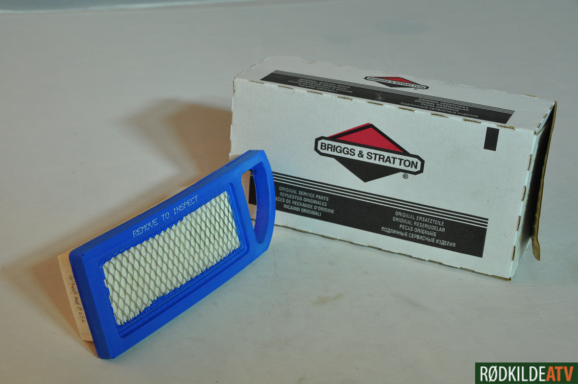 795115 - Luftfilter 17.5HP Briggs Intek  (used from 2008 - 2010) - Flat panel style airfilter til Rough Cut MR44 og Finish Cut H60B (2008-2010) (husk precleaner 697015) - Rødkilde ATV