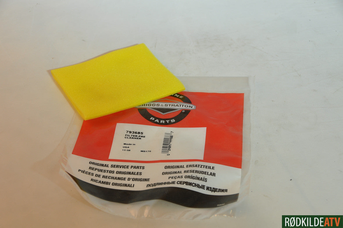 797704 - Luftfilter Precleaner 19.5HP/23HP Briggs Intek (used from 2012 - 2014 / 2010 - 2014 for MR44) - Rough Cut MR55 og MR44 og H60B (2010-2014) - Rødkilde ATV