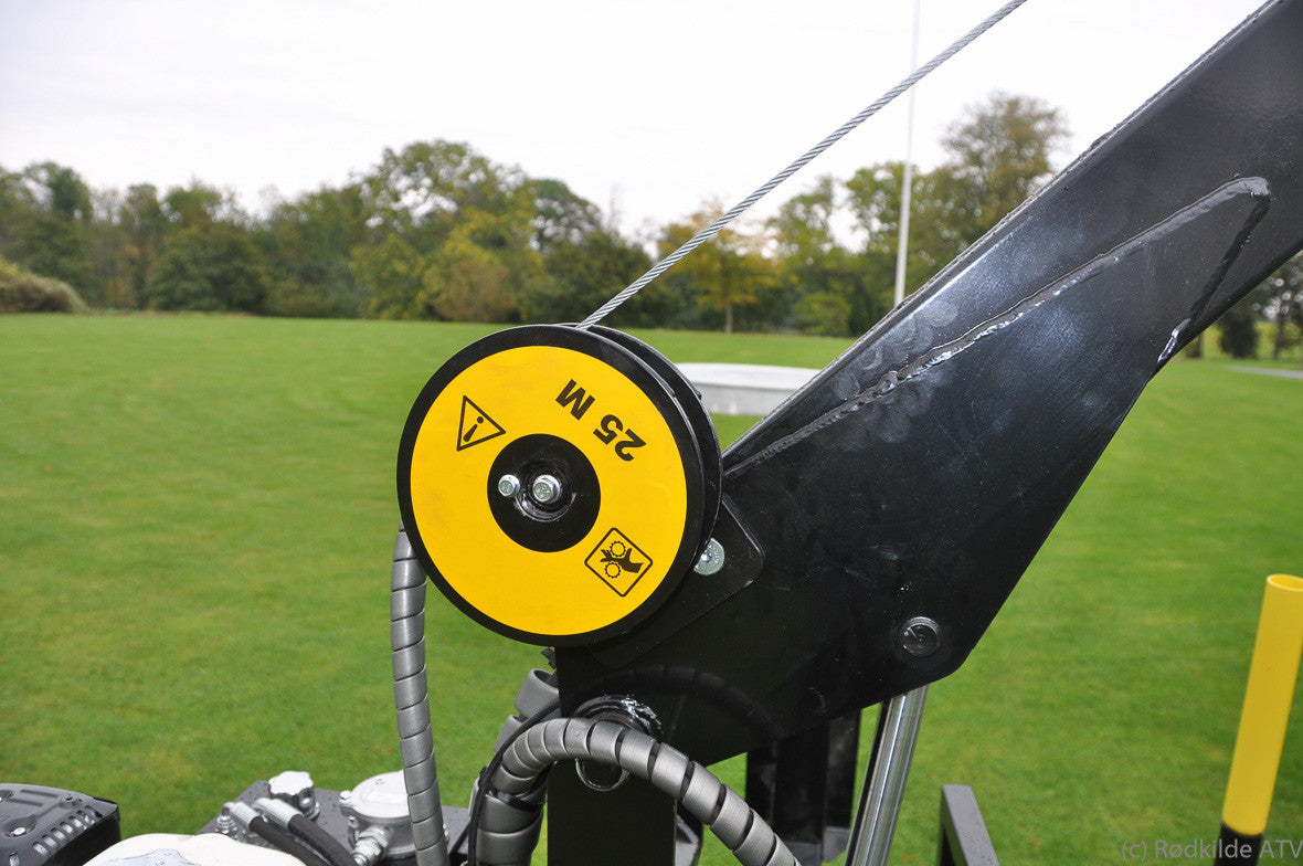 Trådløst hydraulisk spil til skovvogn - Rødkilde ATV