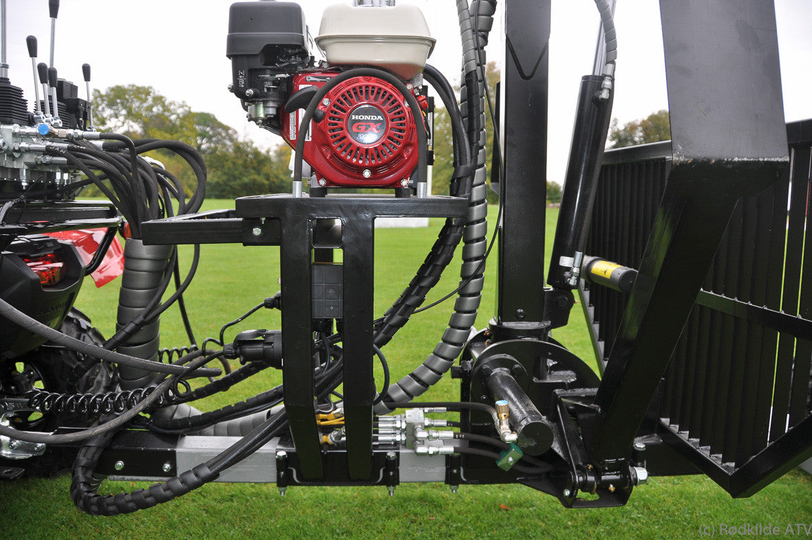 Holder til hydraulikstation på skovvogn - Rødkilde ATV