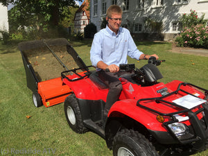 AgriFab Smartsweep græsopsamler - Rødkilde ATV