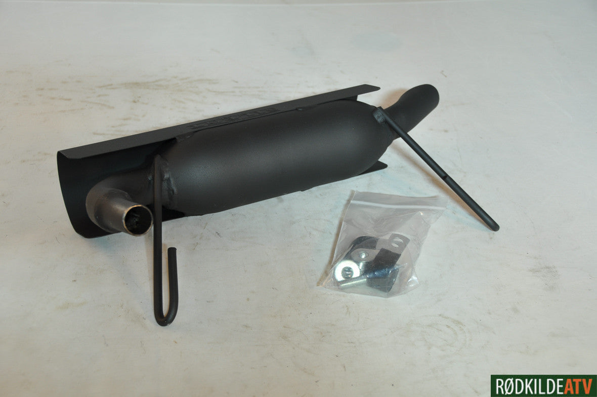 BT-12R Silent Rider ATV Lyddæmper til Honda TRX 420 Rancher - Rødkilde ATV