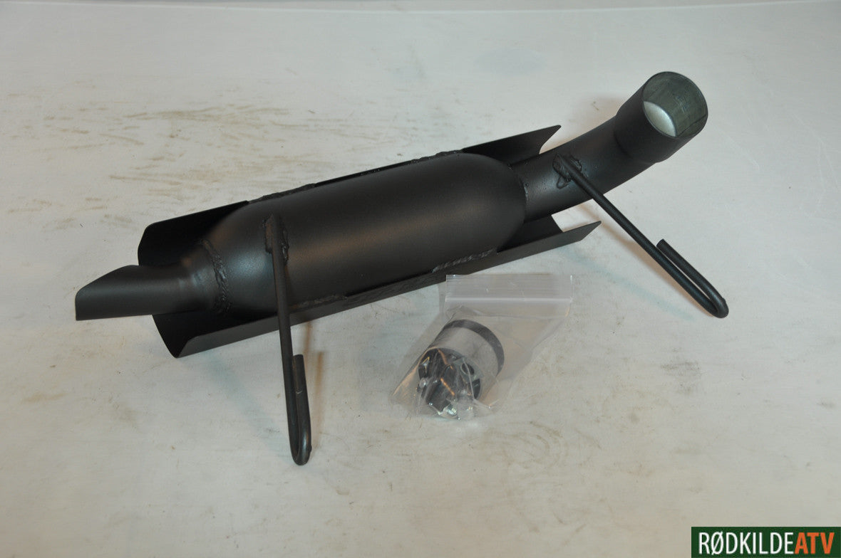 BT-14 Silent Rider ATV Lyddæmper til Honda TRX 250TM/TE Recon - Rødkilde ATV