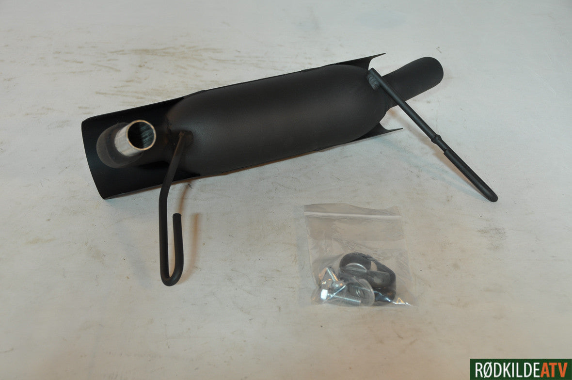 BT-29 Silent Rider ATV Lyddæmper til Honda TRX 500FE2 2014 og frem samt 420FE2 - Rødkilde ATV